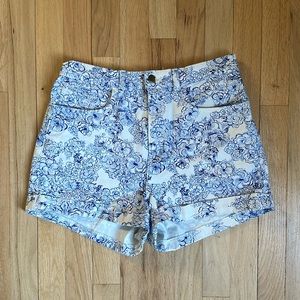 American Apparel Floral Shorts